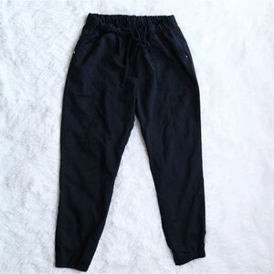SCRUBSTAR Black Scrub Pants with Elastic Bottoms
